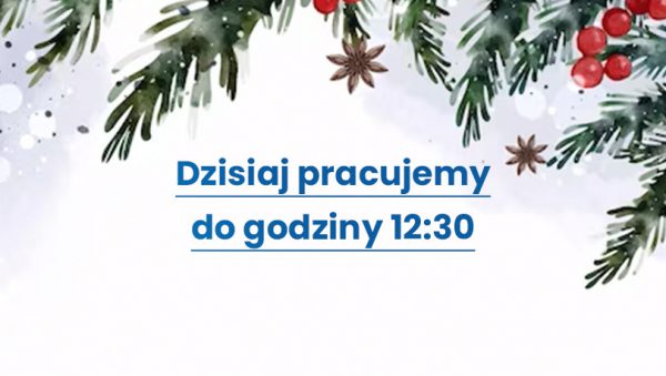 praca do 12:30