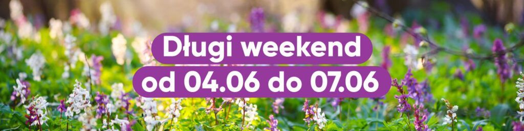 Boże Ciało 4 czerwca - długi weekend