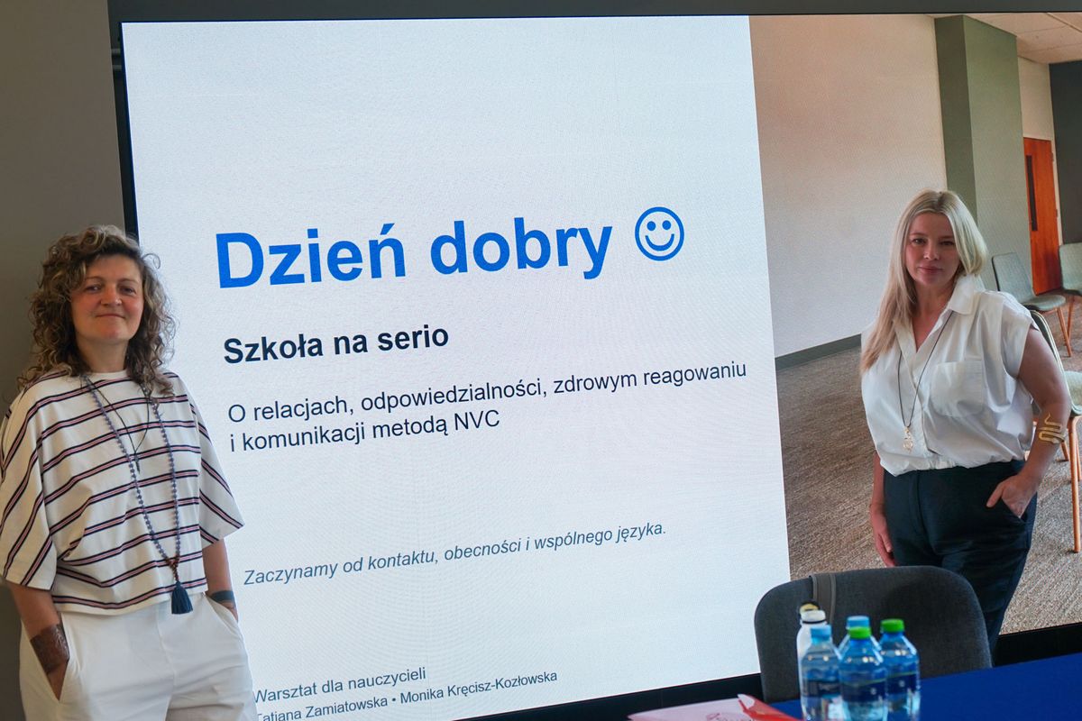 Szkolenie Rady Pedagogicznej - „Technika NVC w pracy nauczyciela”